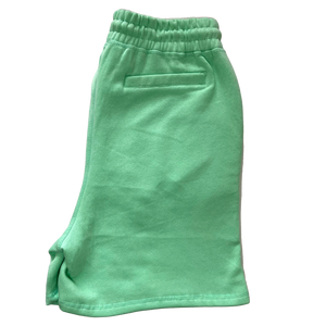 Back pocket view of Mint Hustle Shorts